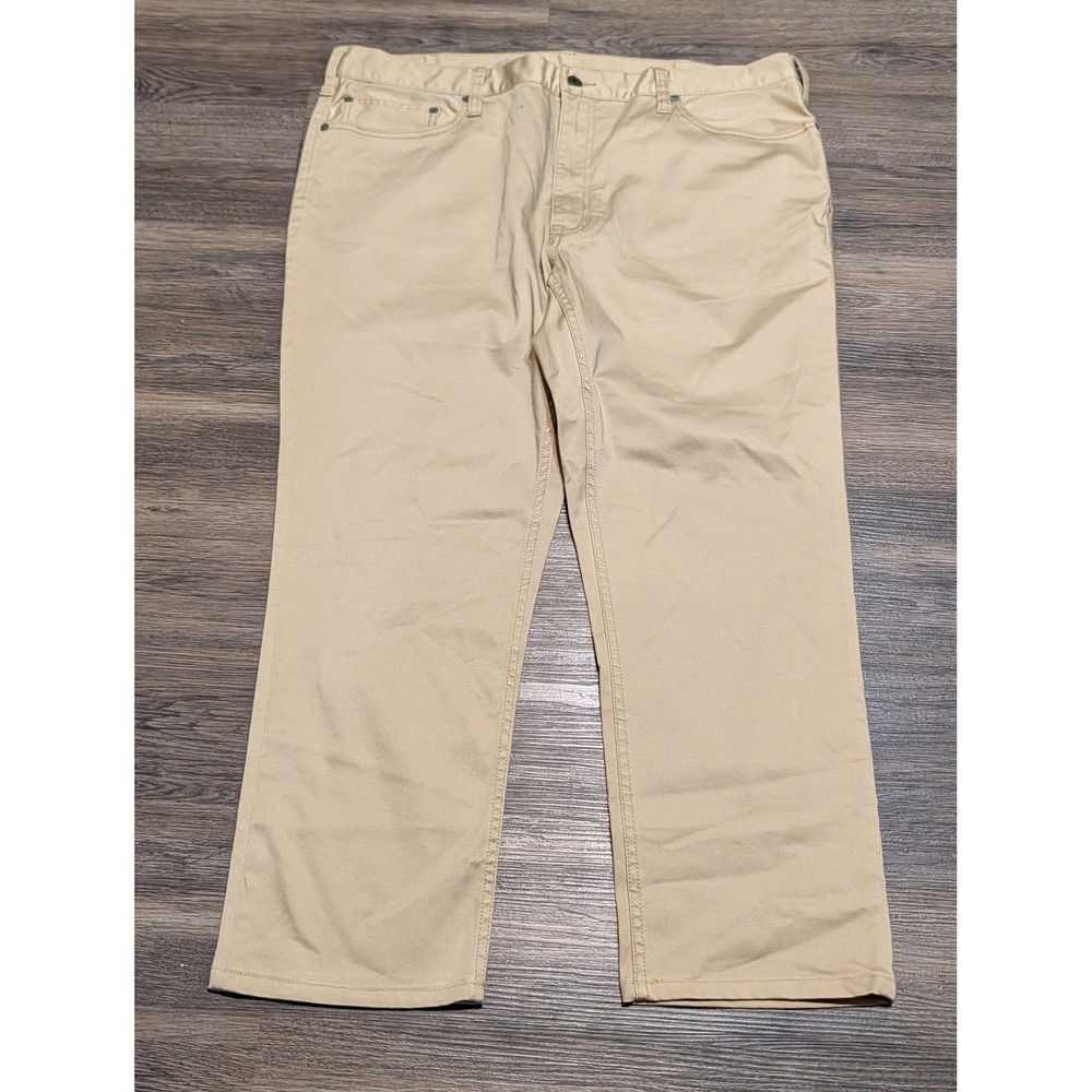 Polo Ralph Lauren Mens 38x30 Khaki Tan Stretch Slim Straight Fit Chino Pants